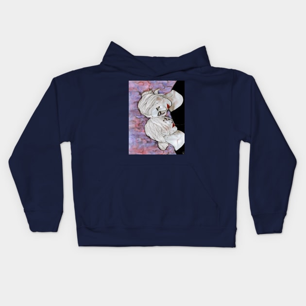 Las Veronicas Kids Hoodie by roselinestephania